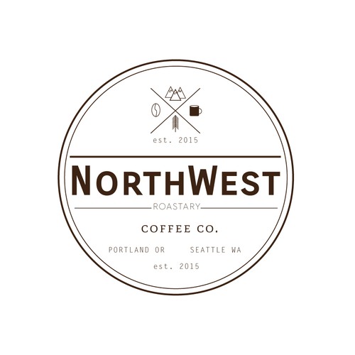 Northwest Coffee Logo Design