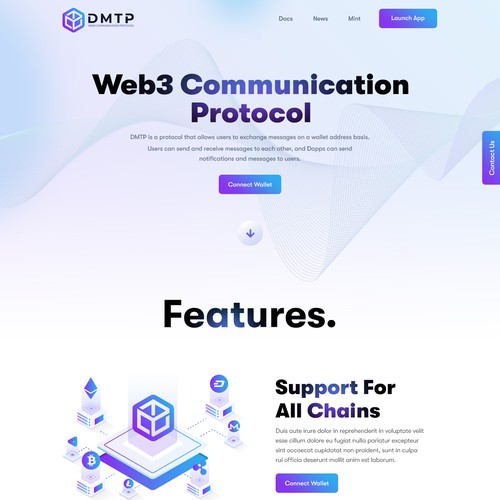 Web3 Communication Template Design