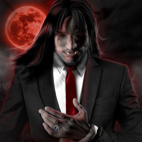 Cover art for a Vampire novel