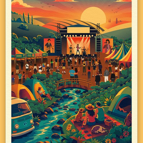 Festival Illustration