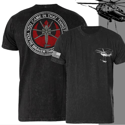 Helicopter unit shirts