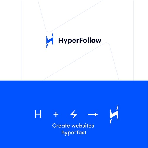 Logo concept for Hyperfollow