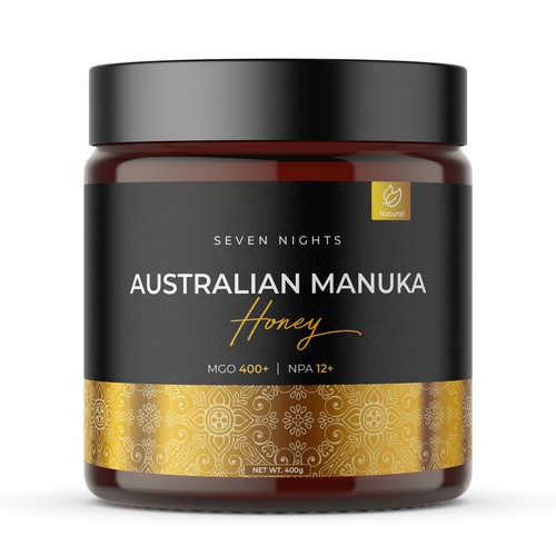 Australian Manuka Honey Label