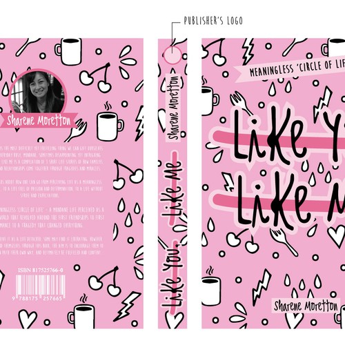 Pink pattern design cover