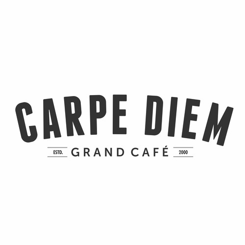 New Brand Identity for 'Carpe Diem, Grand Café