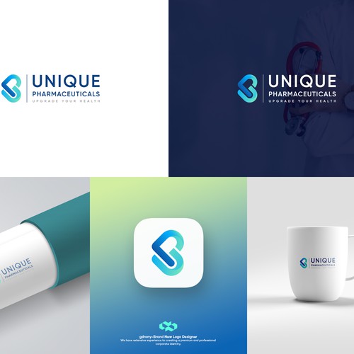 UNIQUE PHARMACEUTICALS Logo Design