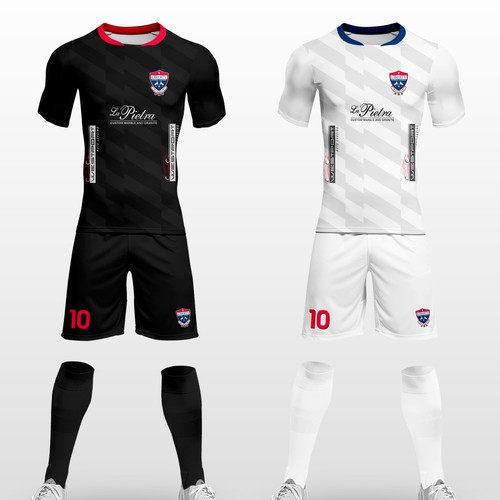 Soccer uniforms  home and away