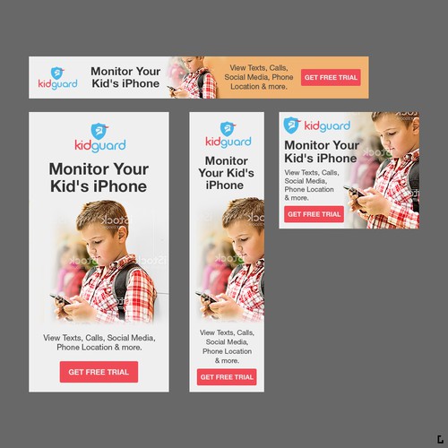 Banner Ad for Kidguard