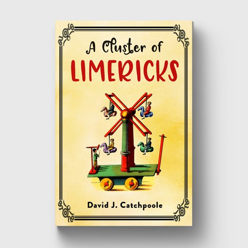 Poetry book cover design