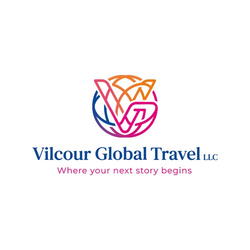 Logo for travel agency 