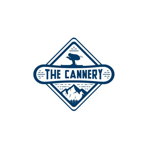 Badge logo concepts for The Cannery