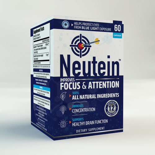Neutein Box Design.