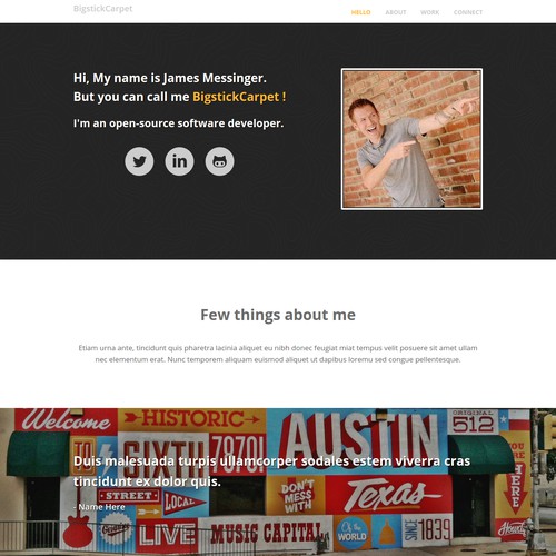 BigstickCarpet Website