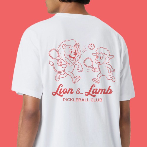 Playful Pickleball Duo – Ready-to-Adopt T-Shirt Design