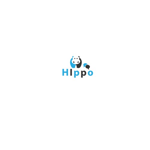 Logo Design For Hippo Chat App