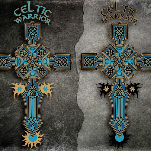 Celtic warrior shirt design