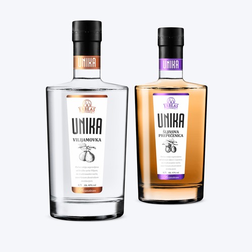 Brandy labels