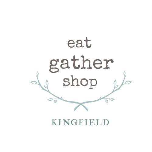 logo for a retail lifestyle concept for local, small-batch, artisanal food & home products