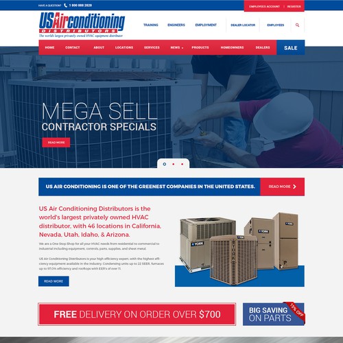 HVAC Web Design