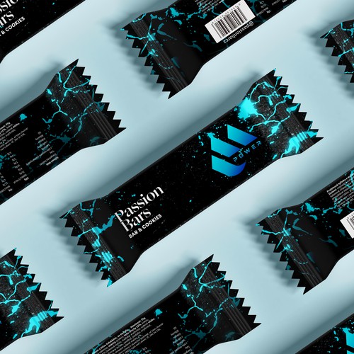 M POWER Passion Bars packaging design