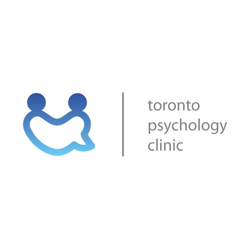 Clean Logo concept for a psychology clinic