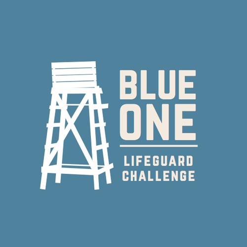 Blue 1 - Lifeguard Challenge Logo Contest