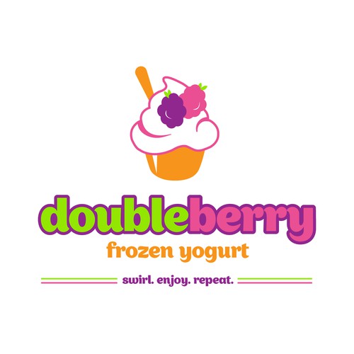 doubleberry froyo logo