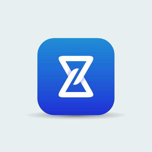 Clean App Icon for Zero Time