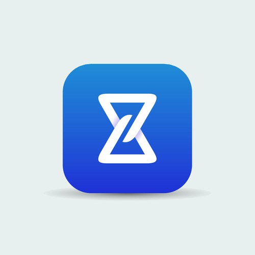 Clean App Icon for Zero Time