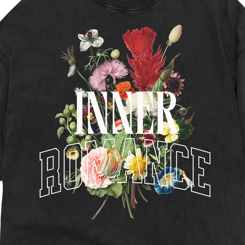 streetwear floral design
