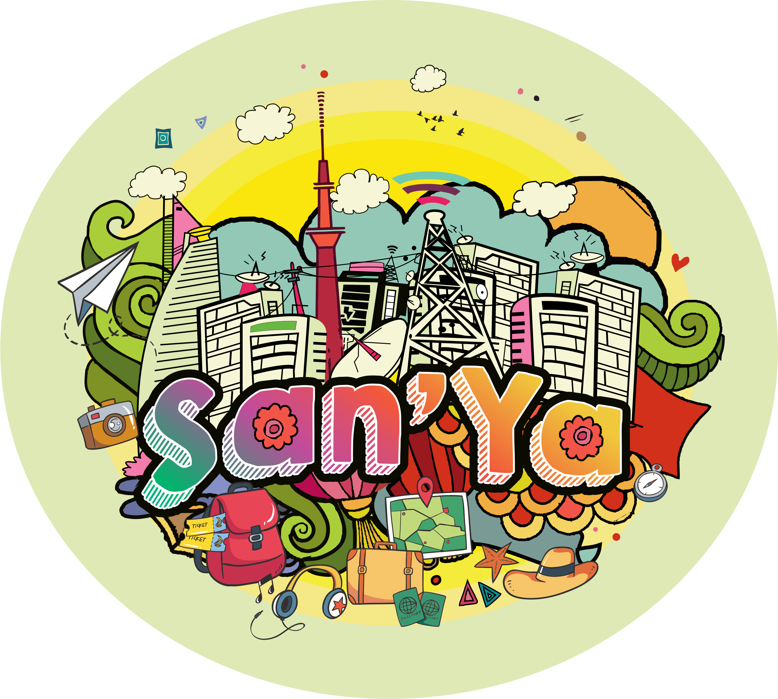 Sticker for San'ya