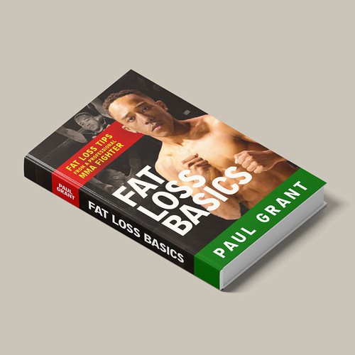 Book Cover Design for Fitness from MMA Fighter