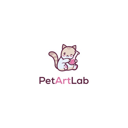 Cat Lab Logo Concept