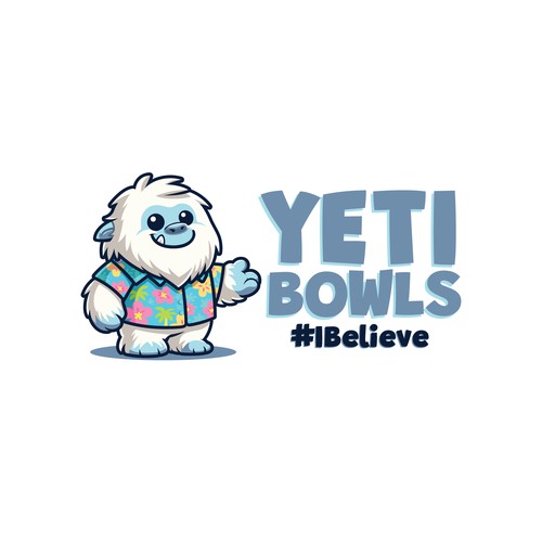 Logo concept for Yeti Bowls