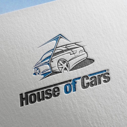 House of cars logo design