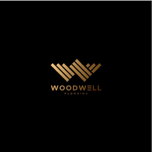 Logo for a flooring company