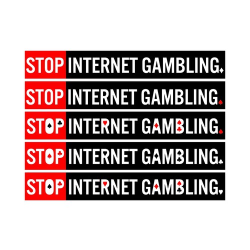 Help Stop Internet Gambling.com with a new logo