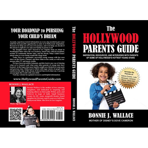 Finalist design for "The Hollywood Parents Guide" book cover