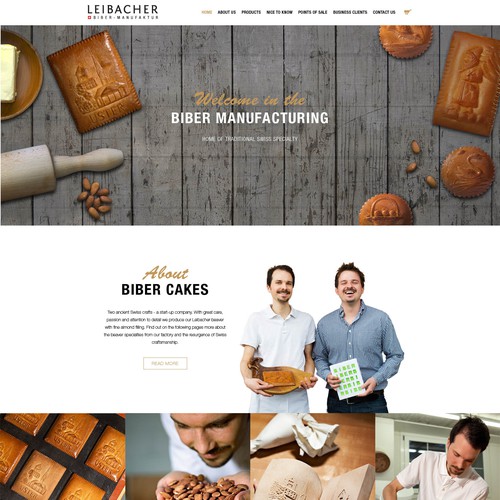 Opportunity for Design-Ninjas: Website for Swiss food-startup reviving two old artisanal trades!