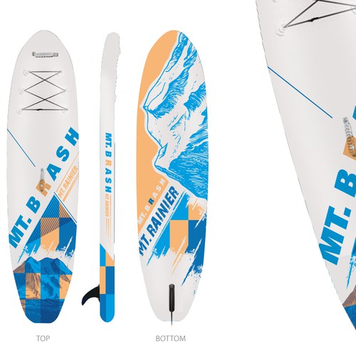 Outstanding stand-up-paddle baord design