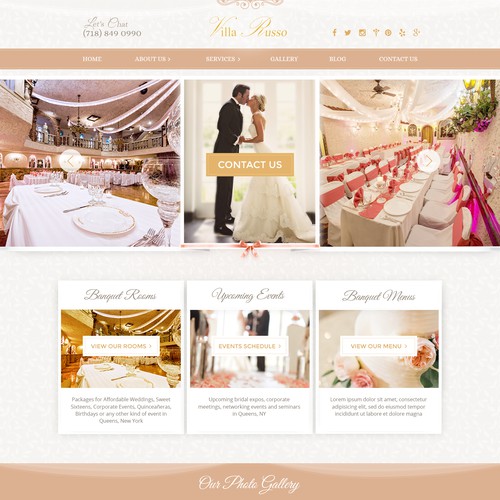 Wedding Venue Needs World Class Website