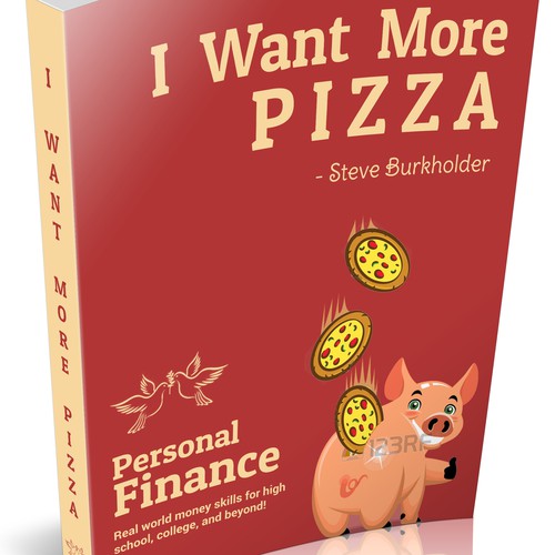 eBook Cover For I Want More Pizza