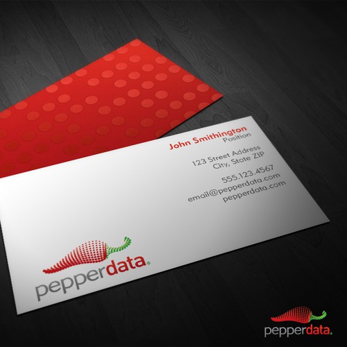 Help Pepperdata with a new logo and business card