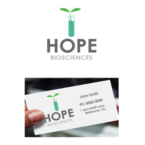 Modern logo for Hope Biosciences