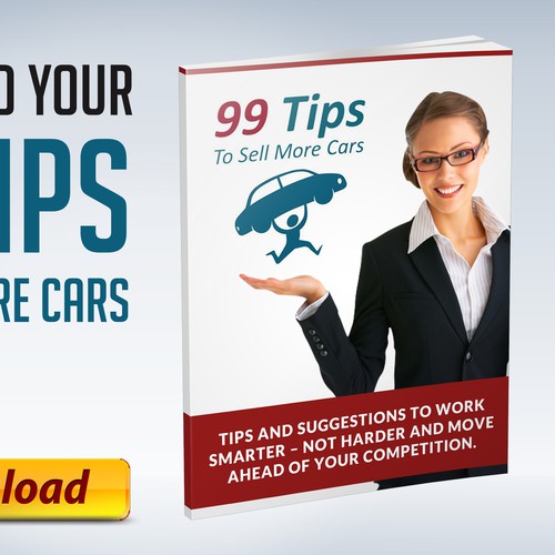 Book Covers for 99 Tips to Sell More Cars for Nabacar.com