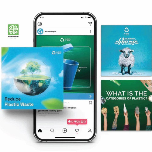 Al Safa Plastic Recycling Social Media
