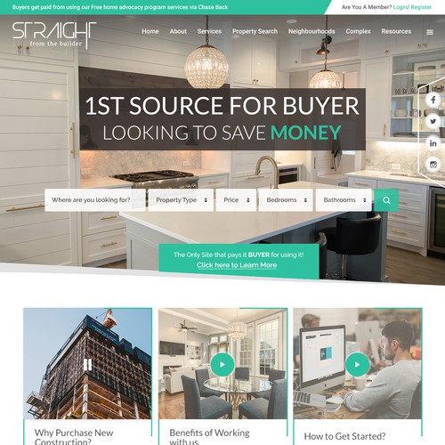 Real Estate Website Design