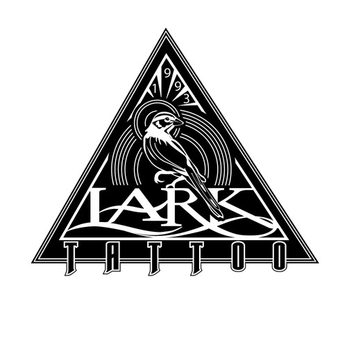 Redesign of logo for an award-winning tattoo studio with 20 year history