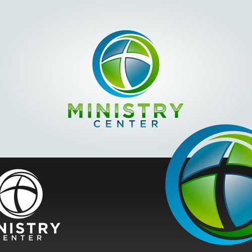 Create a creative logo for a new ministry called Ministry Center.