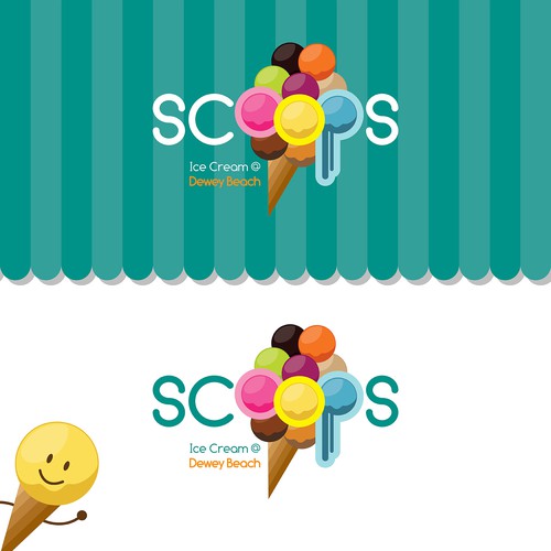 Create a delicious and eye catching logo for our Ice Cream Parlor!